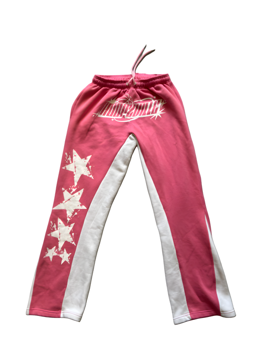 Bubble Gum Pink Sweats